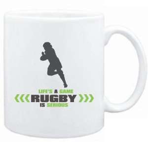  New  Lifes A Game . Rugby Is Serious  Mug Sports: Home 