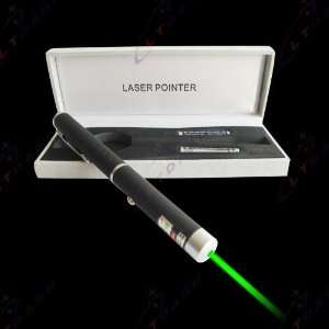 5mw 532nm Astronomy Powerful Green Laser Pointer   Black(Include box 