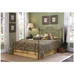  Fashion Bed Group B31276 Hayley Bed, Antique Brass: Home 