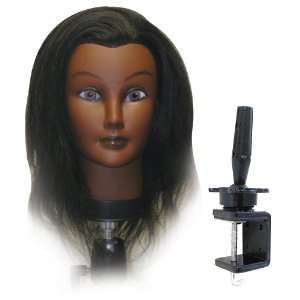  Celebrity Whitney Cosmetology Ethnic Human Hair Manikin 