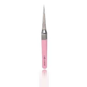  Alluring Eyelash Extension Pink X Type Tweezers Beauty