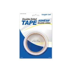   Double Sided Adhesive Tape, 0.6 Inch x 11 Yard: Arts, Crafts & Sewing