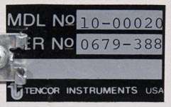 Tencor Alpha Step 100 Profilometer/Surface Profiler  