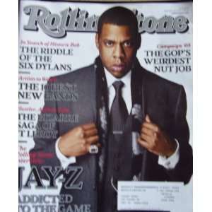  Rolling Stone Magazine Jay Z November 29 2007: Everything 
