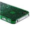 Clear Green Waterdrop Case Cover+3x Screen Protector For iPhone 4 4G 