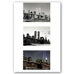  WTC Memorial Triptych by Igor Maloratsky   19 x 13 inches 