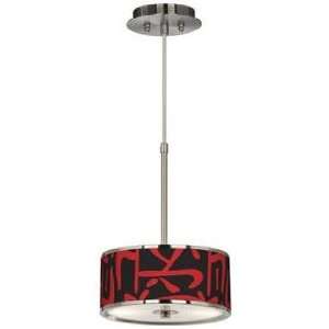  Asian Flair Giclee Glow 10 1/4 Wide Pendant Light: Home 