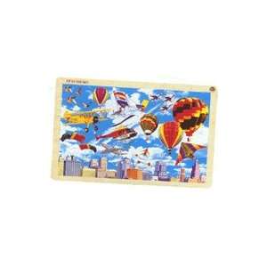    Puzzabilities Level 4 Up in the Sky Wooden Puzzle Toys & Games