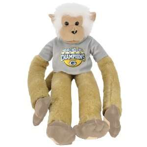   Bay Packers Super Bowl XLV Champions Plush Monkey: Sports & Outdoors
