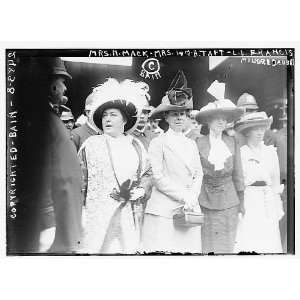   Mack,Mrs. William H. Taft,L.L. Francis,Mildred Aubry