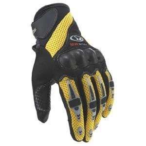  Fieldsheer Mach 6 Gloves   2008   Small/Yellow: Automotive