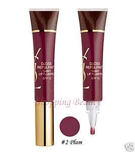 YSL Gloss Repulpant Shiny Lip Plumper #02 Plum  