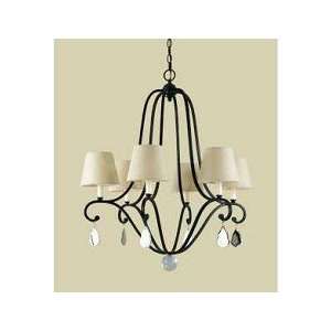  6720 6H   Candice Olson Six Light Chandelier   Chandeliers 