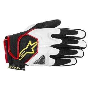  ALPINESTARS SCHEME KEVLAR TEXTILE GLOVES (XX LARGE) (BLACK 