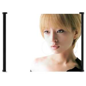  Ayumi Hamasaki Jpop Singer Model Fabric Wall Scroll Poster 