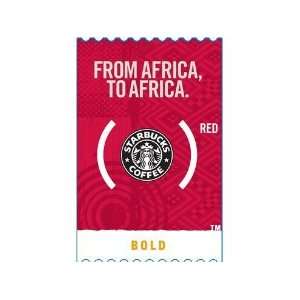 Starbucks From Africa To Africa Red, Brown Spice and Citrus, Ground 