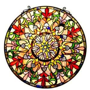  Tiffany Style Stained Glass Window Panel HJP78: Home 