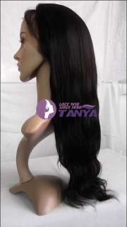  Human Hair Lace Wigs natural straight / wave wavy 8 14 HOT!!!  