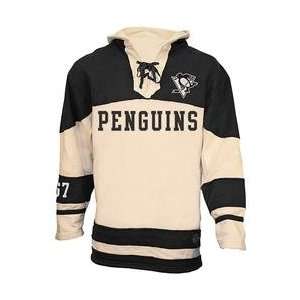   Lace Hooded Sweatshirt   Pittsburgh Penguins Large: Sports & Outdoors