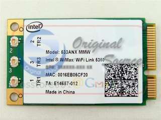 Intel 533ANX MMW 5350 Mini PCIe WLAN Card WiMax 802.16e  
