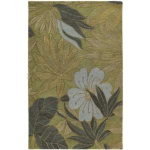 Kaleen 7509 50 Calais Blooming Heights Green Contemporary Rug Size 9 