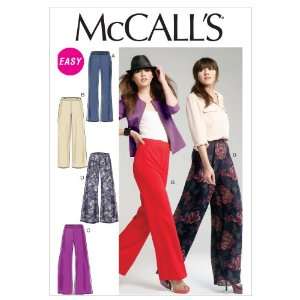  McCalls Patterns M6515 Misses Pants, Size A5 (6 8 10 12 