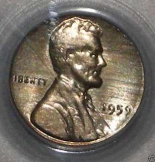 1959 Lincoln Cent Mint Error Struck on Philippines  