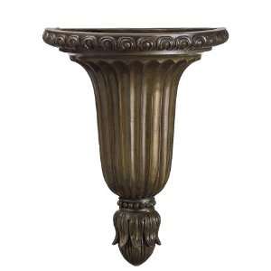  12.5hx5wx9.5l Resin Wall Stand Bronze (Pack of 6)