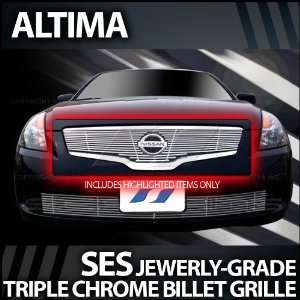  2007 2009 Nissan Altima SES Chrome Billet Grille (top 
