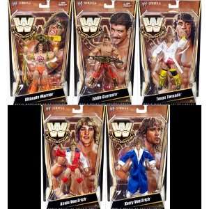   OF 5   WWE LEGENDS 6 WWE TOY WRESTLING ACTION FIGURES Toys & Games
