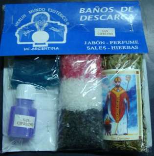 San Cipriano Ritual Bath Santeria Yoruba Umbanda Magic  