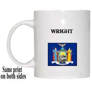  US State Flag   WRIGHT, New York (NY) Mug: Everything Else
