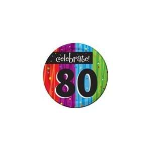  Rainbow Celebration 80th Birthday 7 Plate Health 