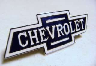 1928 Chevy Radiator Emblem with Bronze Back Plate 28  