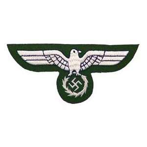  WW II German Army Eagle SS Patch 