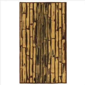  828 International WC11 Watercolors Area Rug, Bamboo 