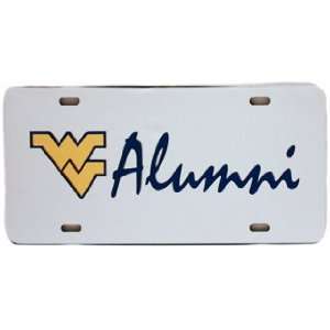  WVU Alumni Mirror License Plate: Automotive