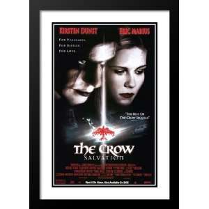 The Crow Salvation 32x45 Framed and Double Matted Movie Poster 
