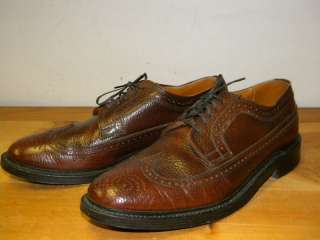 1950s Mens Ambassador Dress Shoes sz 10 1/2 used  
