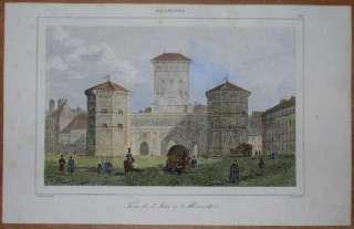 1838 print ISARTOR, MÜNCHEN MUNICH, GERMANY (196)  