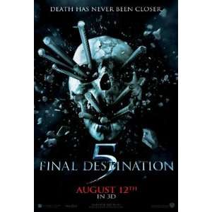 FINAL DESTINATION 5 movie poster flyer 11 x 17 inches   FD5 3