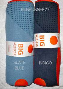 BIG Yogitoes skidless yoga mat towel 25x80  