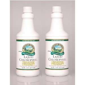  CHLOROPHYLL, LIQUID Dietary Supplement, Kosher (Pack of 2 