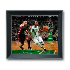  13 X 11 3 D Photo Treehugger Framed   Boston Celtic Rajon 