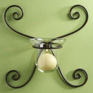    Luca Bella Home Gabrielle Wrought Iron Wall Sconce