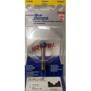  Irwin Carbide Router Bit 1/8R Ogee Plunge 1/4 Shank: Home 
