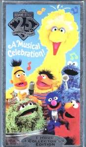 Sesame Streets 25th Birthday A Musical Celebration (VHS, 1993)