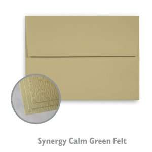  Synergy Calm Green Envelope   250/Box: Office Products