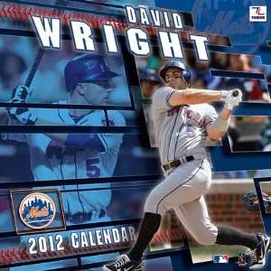  David Wright 2012 Wall Calendar 12 X 12 Office Products