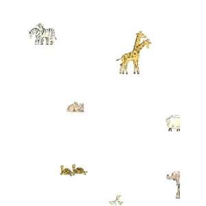  Wallpaper Wallquest Animal Crackers FR91604